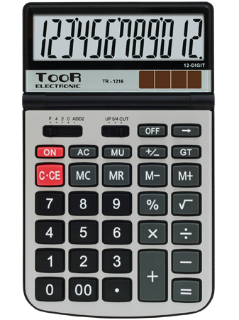 Kalkulator biurowy TOOR TR-1216