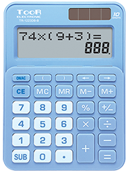 Kalkulator dwuliniowy TOOR TR-1223DB-B