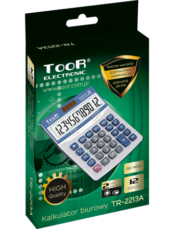Desk calculator TOOR TR-2213A
