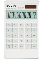 Kalkulator biurowy TOOR TR-2232A-W