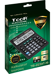 Kalkulator biurowy TOOR TR-2239T