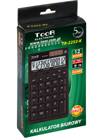 Desk calculator TOOR TR-2253K