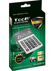 Kalkulator biurowy TOOR TR-2328-W