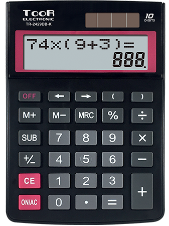 Kalkulator dwuliniowy TOOR TR-2249DB
