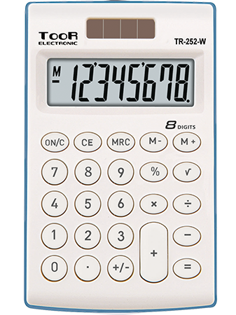  Kalkulator kieszonkowy TOOR TR-252W